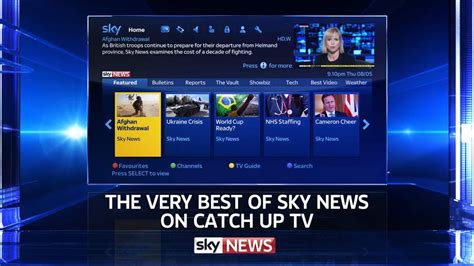 on the news|catch up on the news.